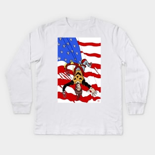 Halloween Man American Nightmare Kids Long Sleeve T-Shirt